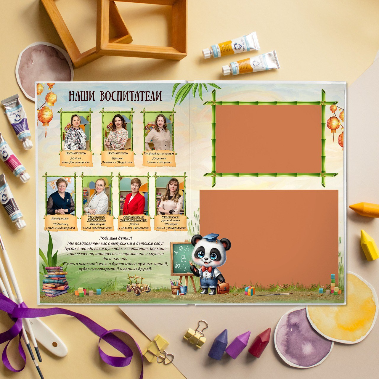 Дизайн — Панда. Medlori fotobook Выпускные альбомы в Липецке Лариса Медведева