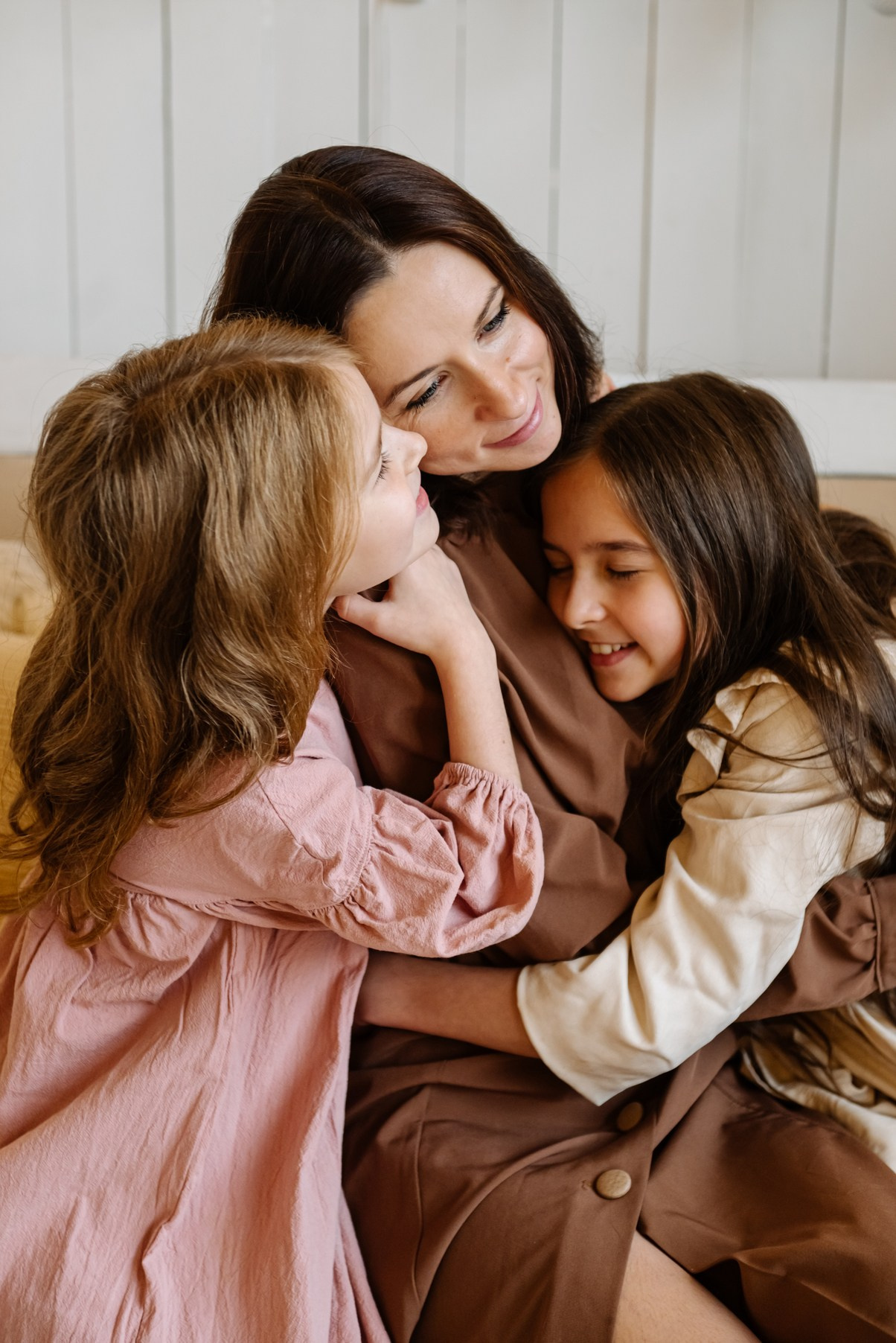 Семейная. Евгения с дочками. Свадебный и сеейный фотограф в Санкт-Петербурге Елена Худякова