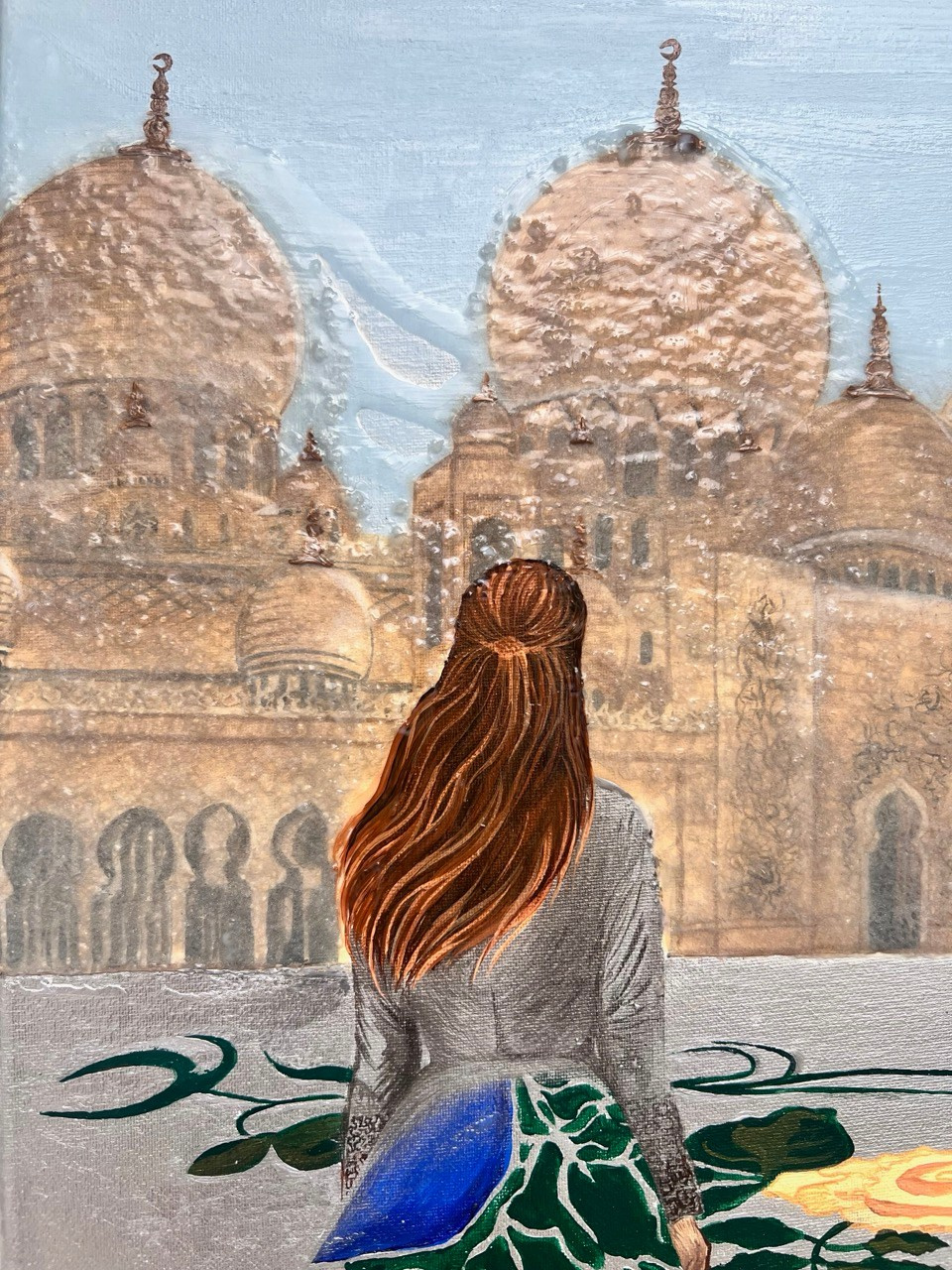 Серия «Волшебница Изумрудного Востока». Картины пейзаж