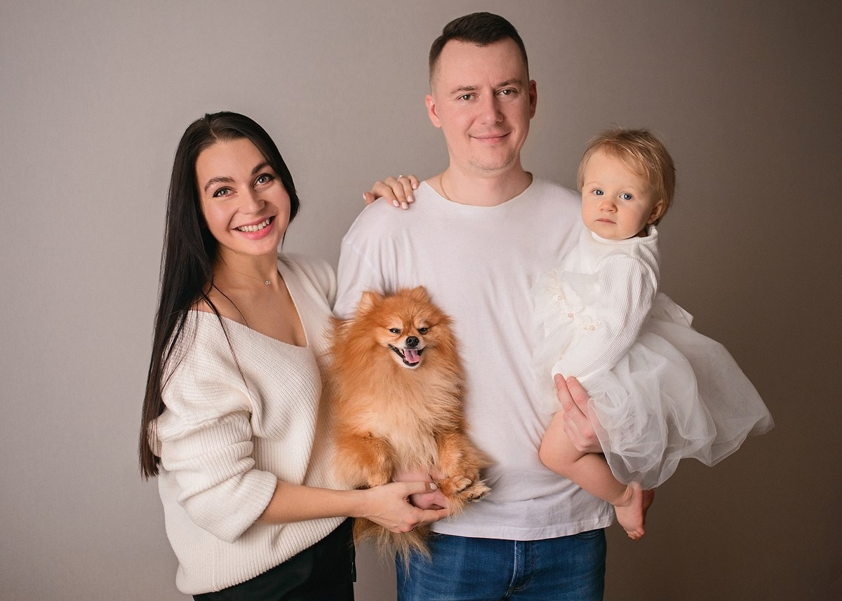 Алёнке 1 год. Фотограф Мария Ковкова