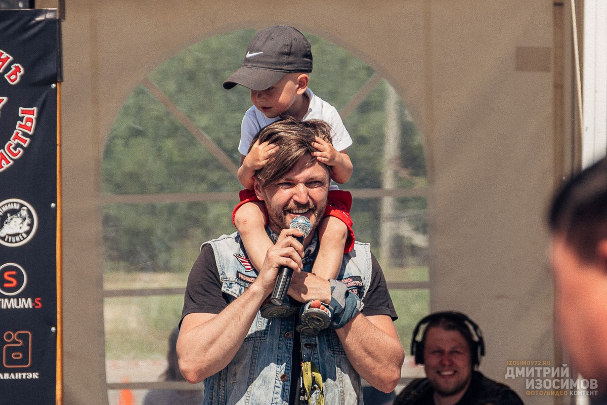 Слёт байкеров