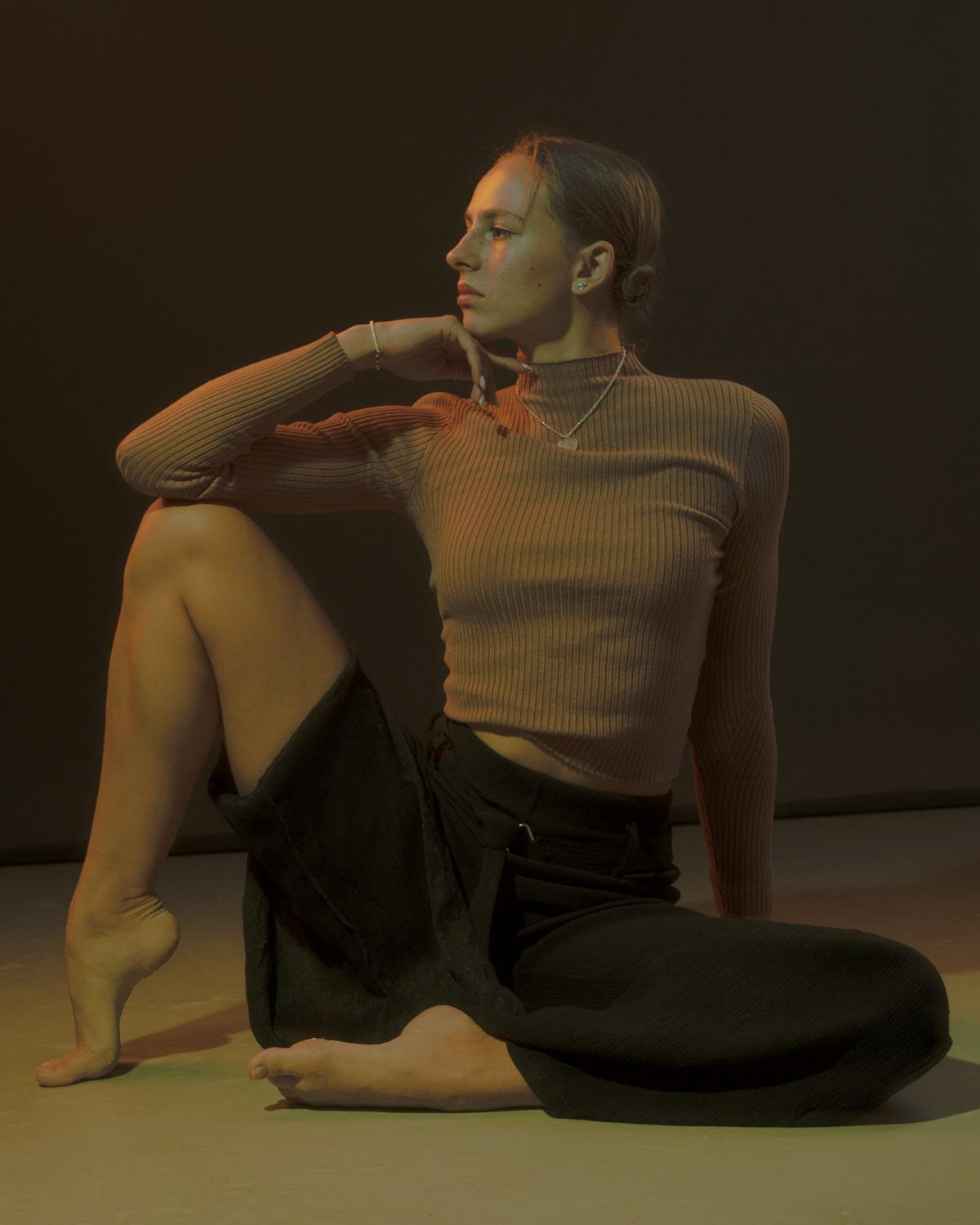 Commercial shooting. Alena Ahmadullina