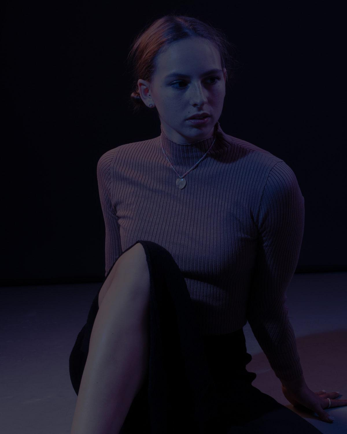 Commercial shooting. Alena Ahmadullina