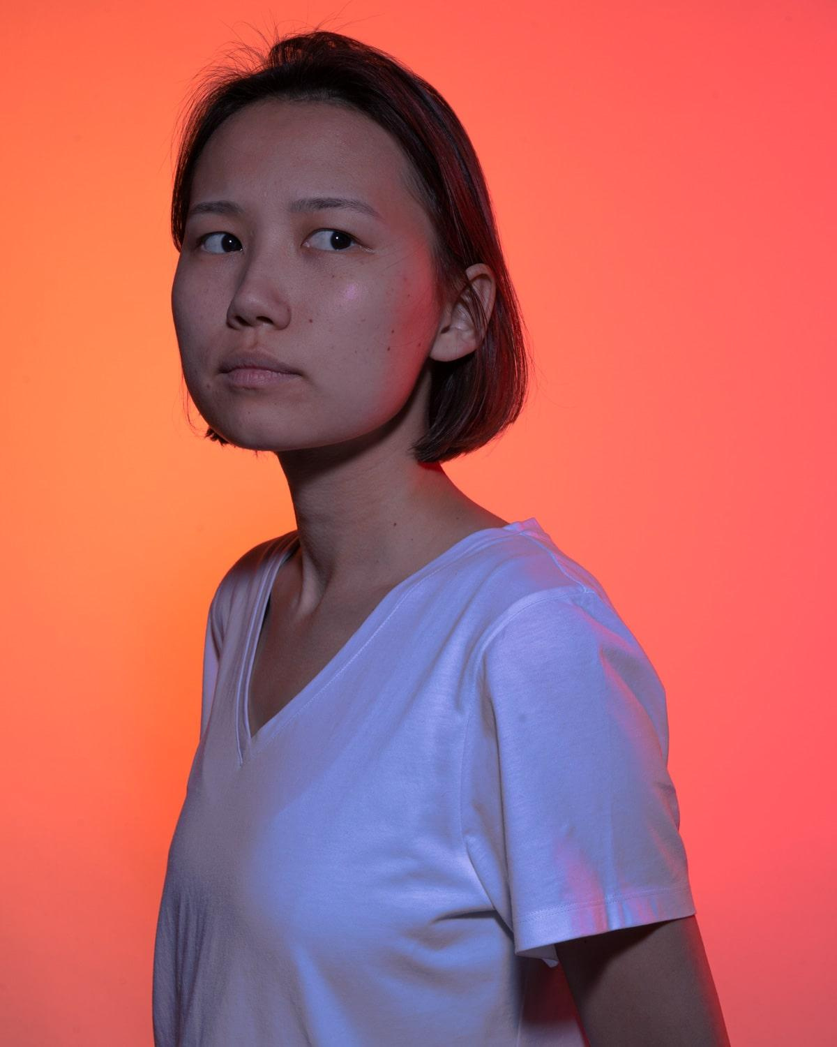 Commercial shooting. Alena Ahmadullina