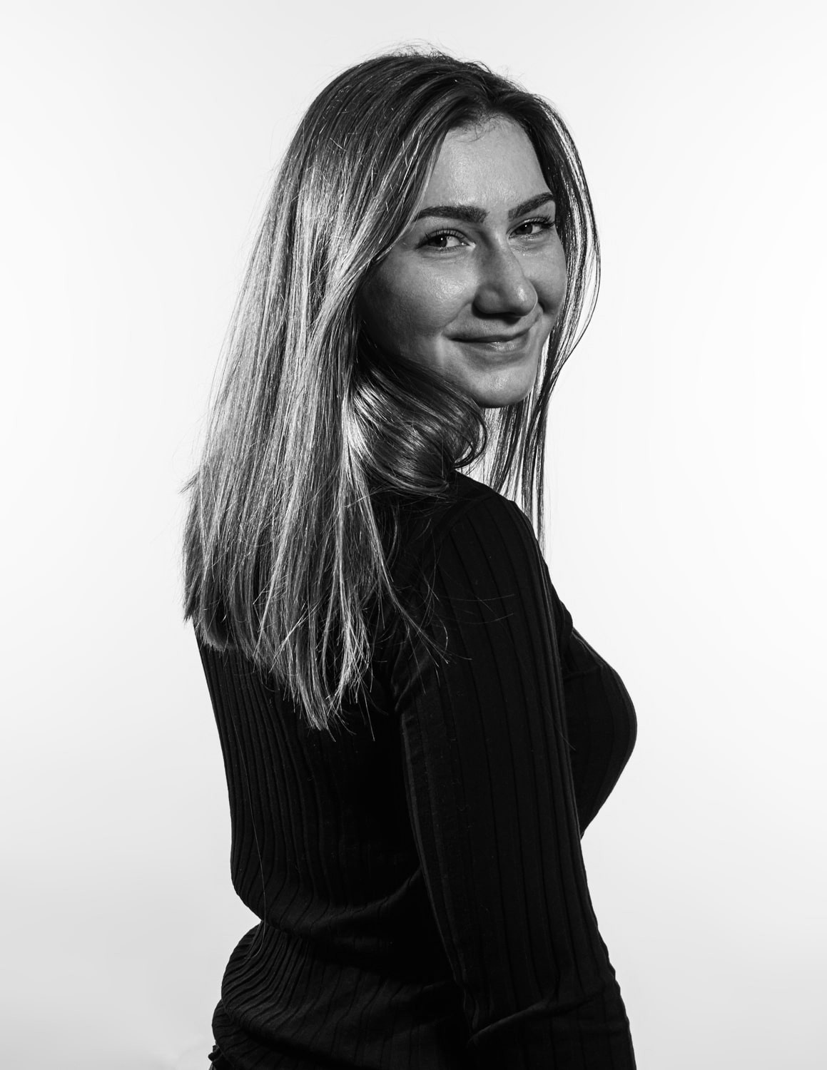 Commercial shooting. Alena Ahmadullina