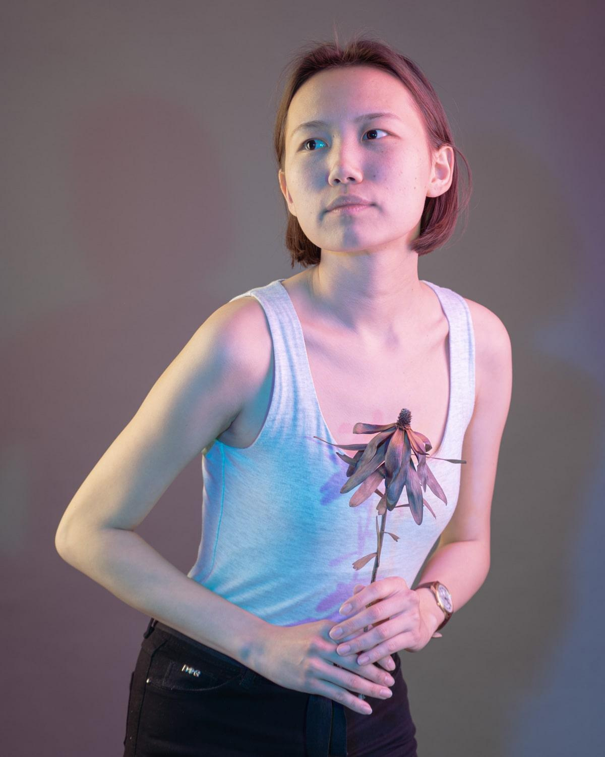 Commercial shooting. Alena Ahmadullina