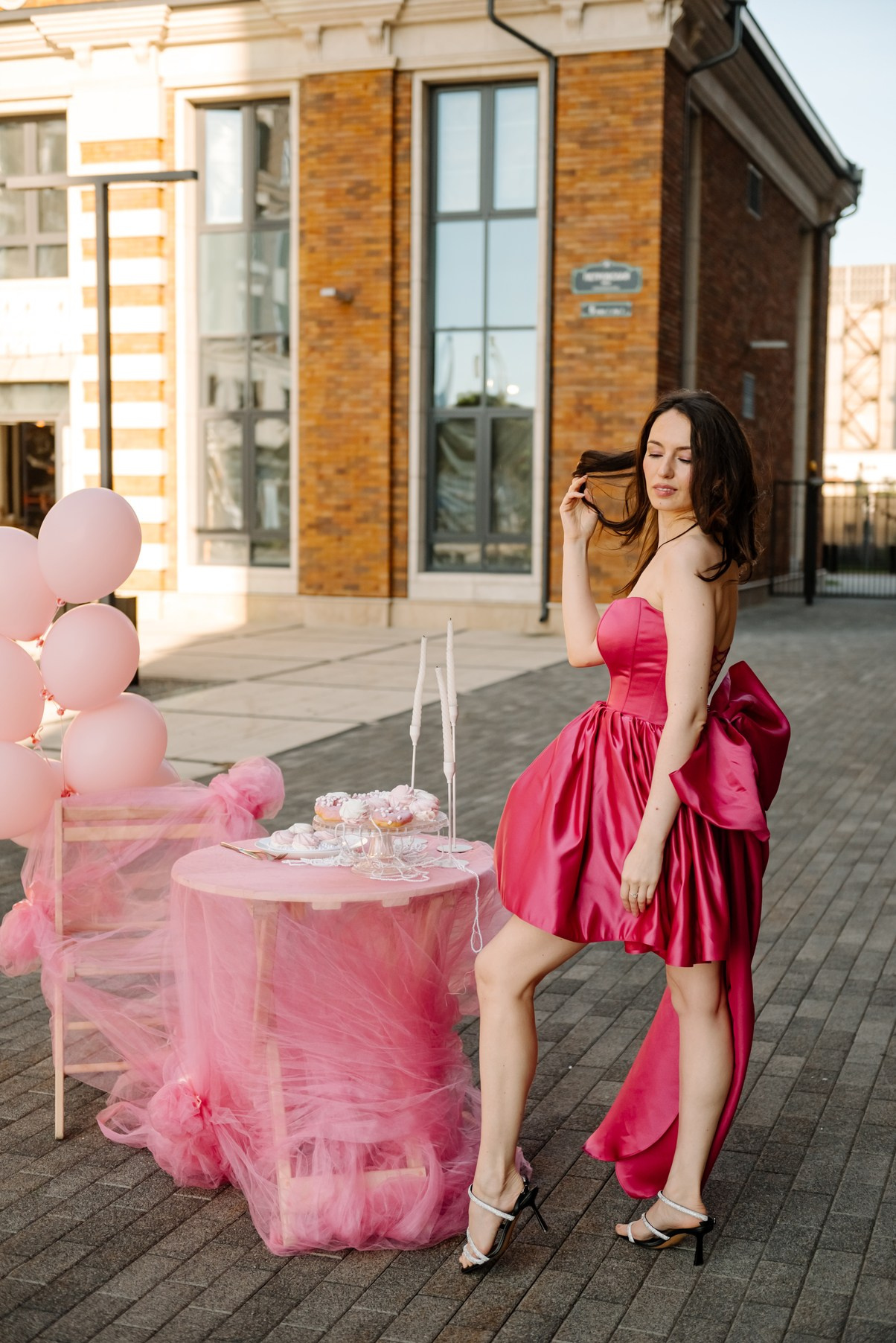 Индивидуальная. На заливе с шарами. Свадебный и сеейный фотограф в Санкт-Петербурге Елена Худякова