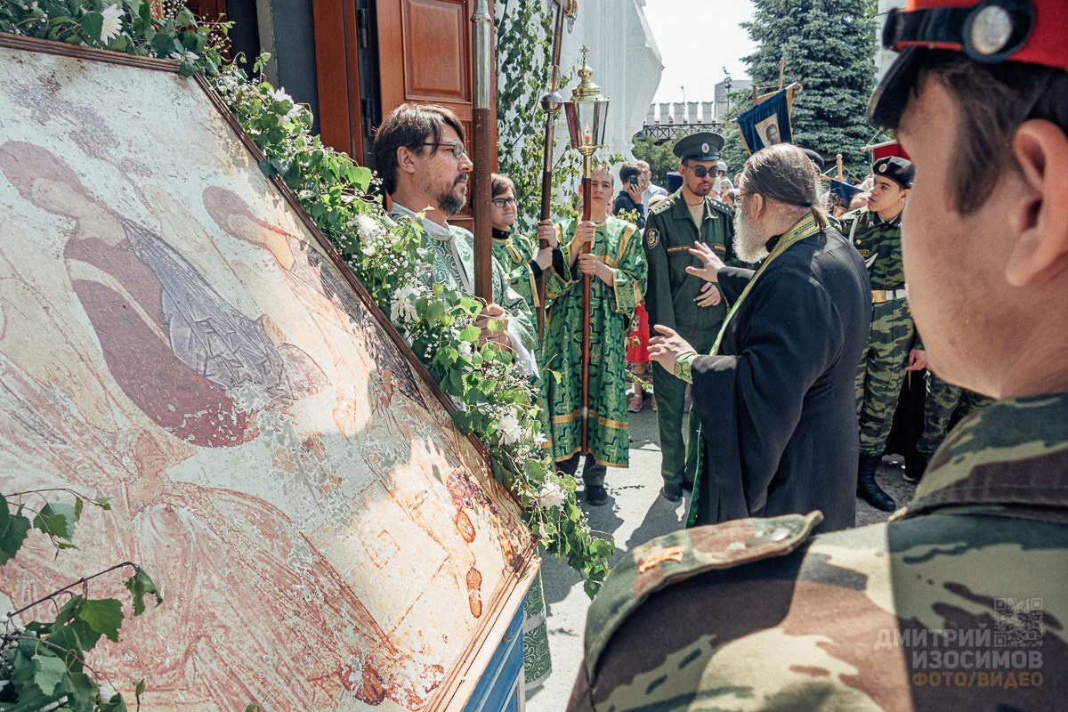 Крестный ход на Троицу