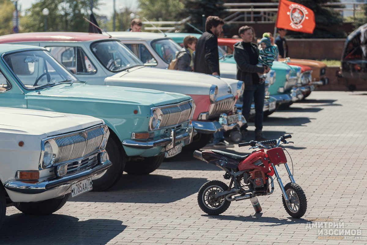 Слёт байкеров