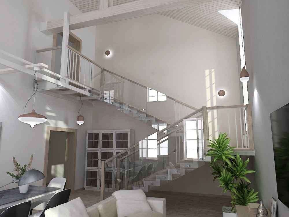 Дом в п. Новосаратовка. Дизайнер в Санкт-Петербурге Дмитрий Цыбулько