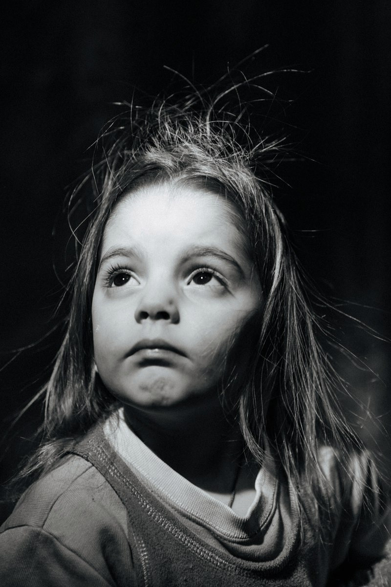 Детский портрет. Фотограф Виталий Верескун. Козельск-Калуга