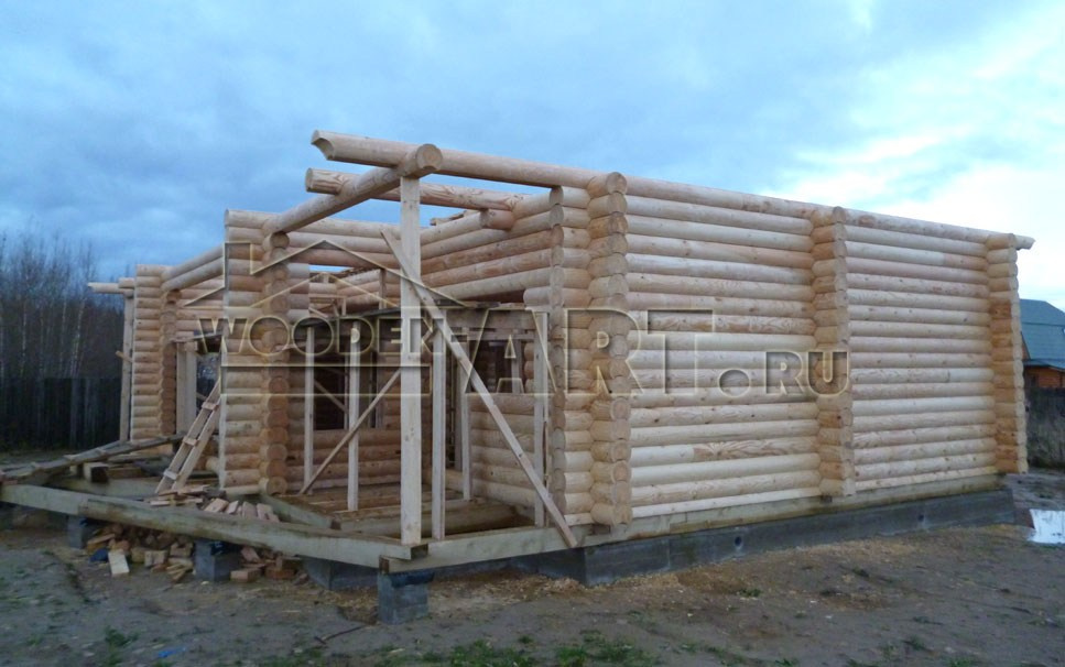 «Парус» 255 кв. м. Проекты деревянных домов