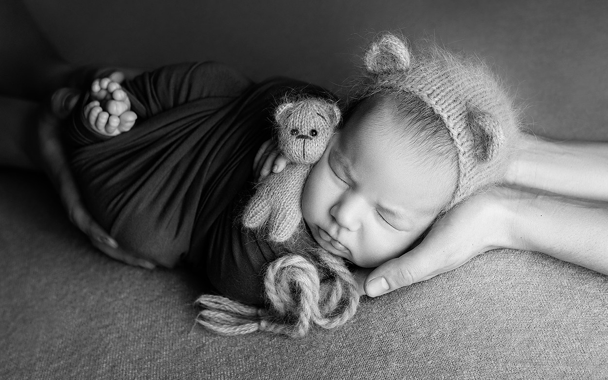 Newborn съёмка Семёна. Фотограф новорождённых и малышей до года в Москве и Московской области