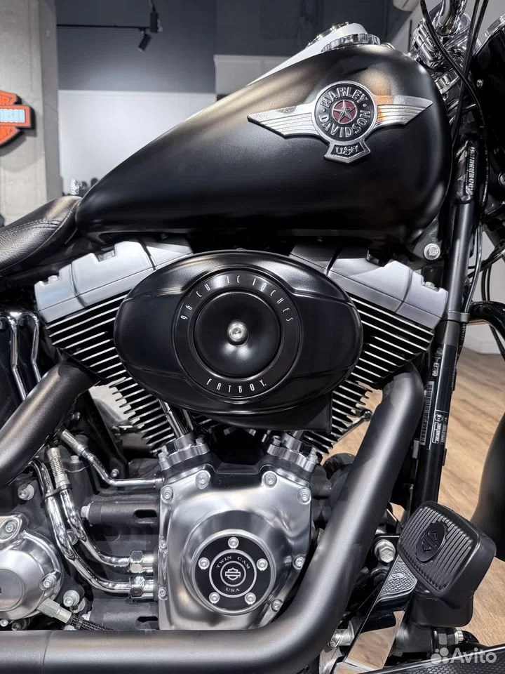 Купить Harley Davidson Fat Boy ABS Black Denim (VIN *5HD*7423) 2014. Hello Davidson, Москва. Только хорошие мотоциклы…