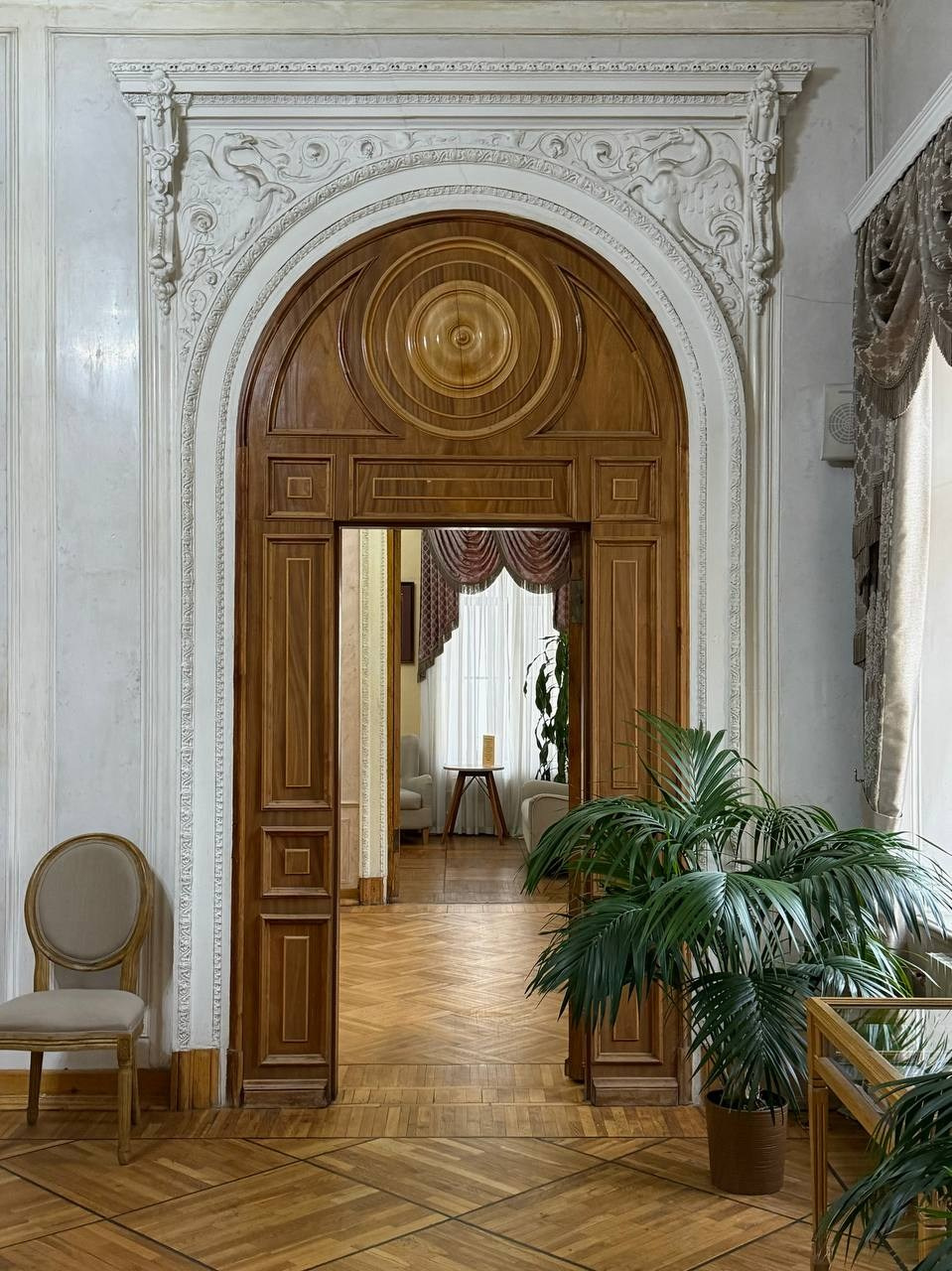 Библиотека-читальня имени А. С. Пушкина. Фотограф Александра Сыщенко