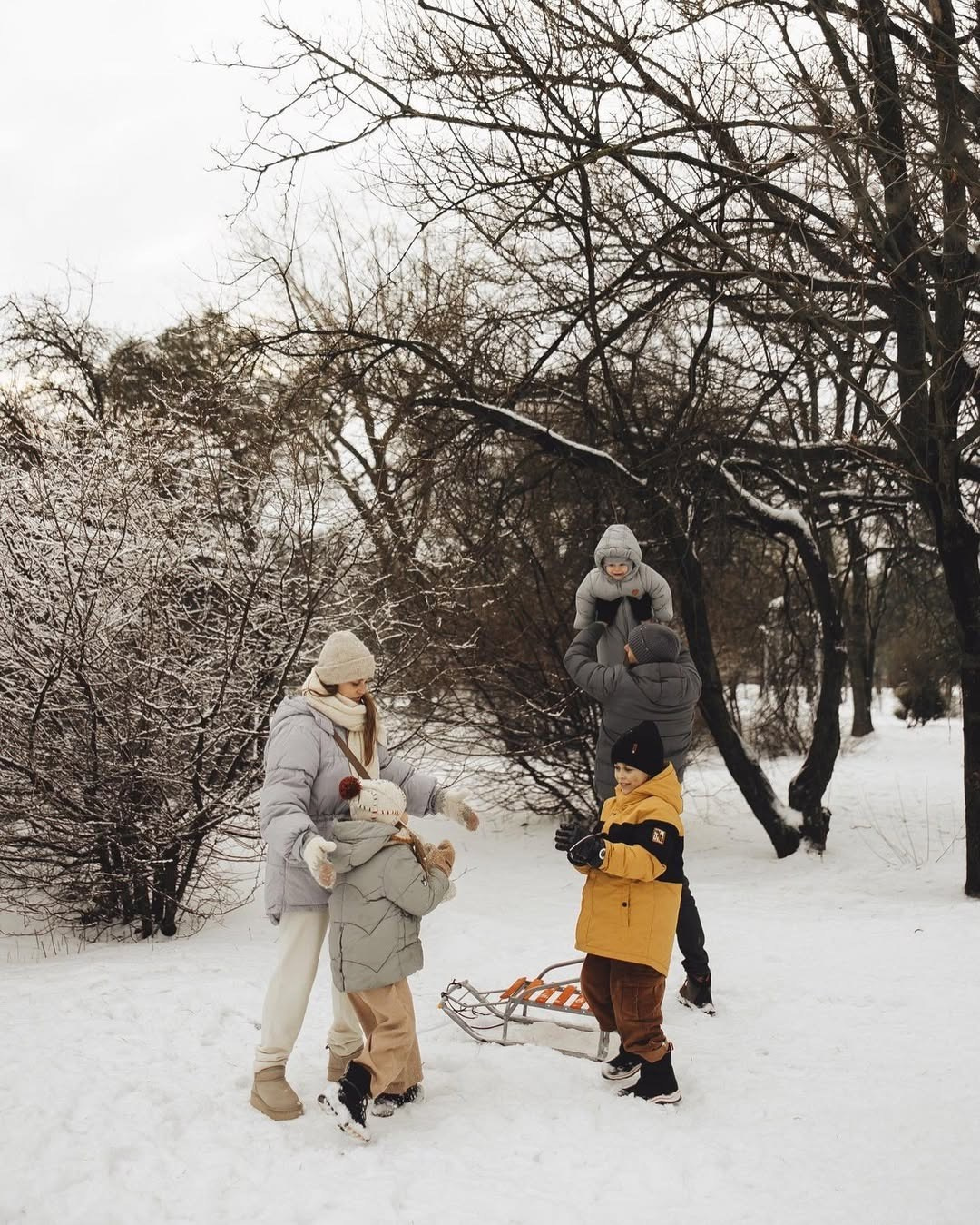Семейная Зимой на улице. Свадебный фотограф в Петропавловске-Камчатском Артур Зябов