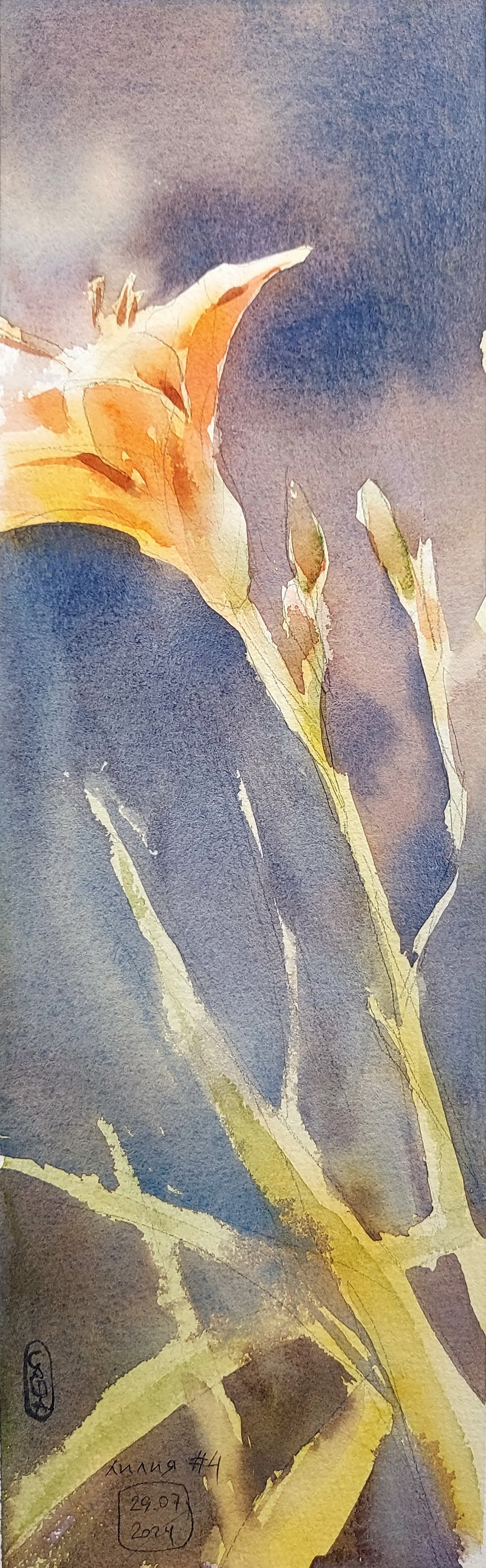 Flowers. Alexander Manaenkov | Watercolor Artist from Siberia