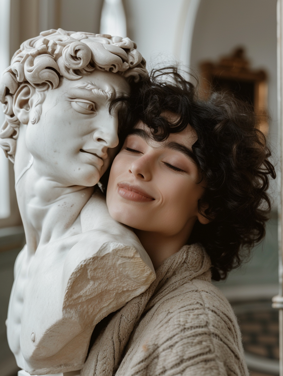 Мрамор. AI художник и фотограф Ольга Косина