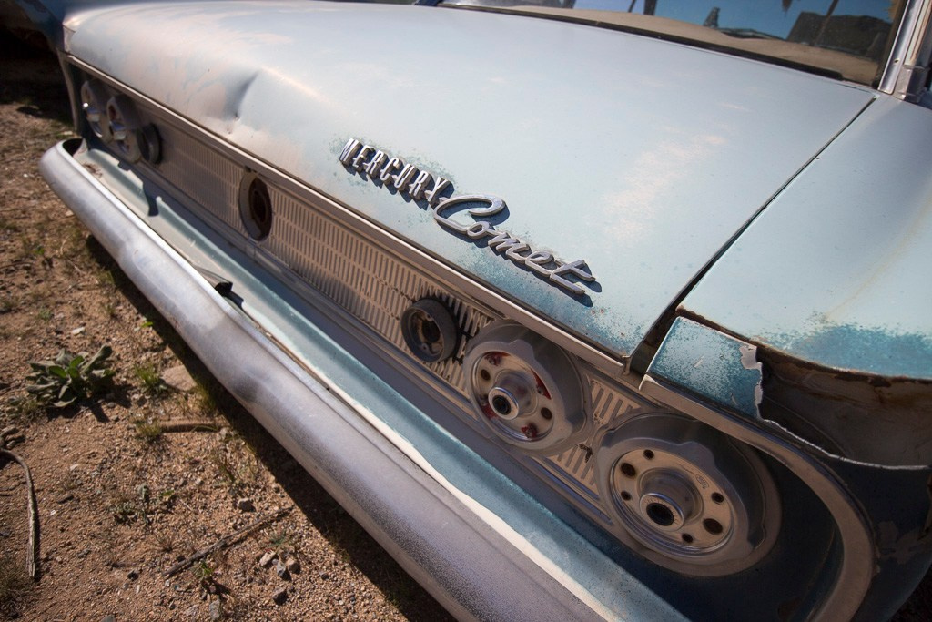 Ретро- авторазборка, США, 2013. Фотограф Василий Буланов