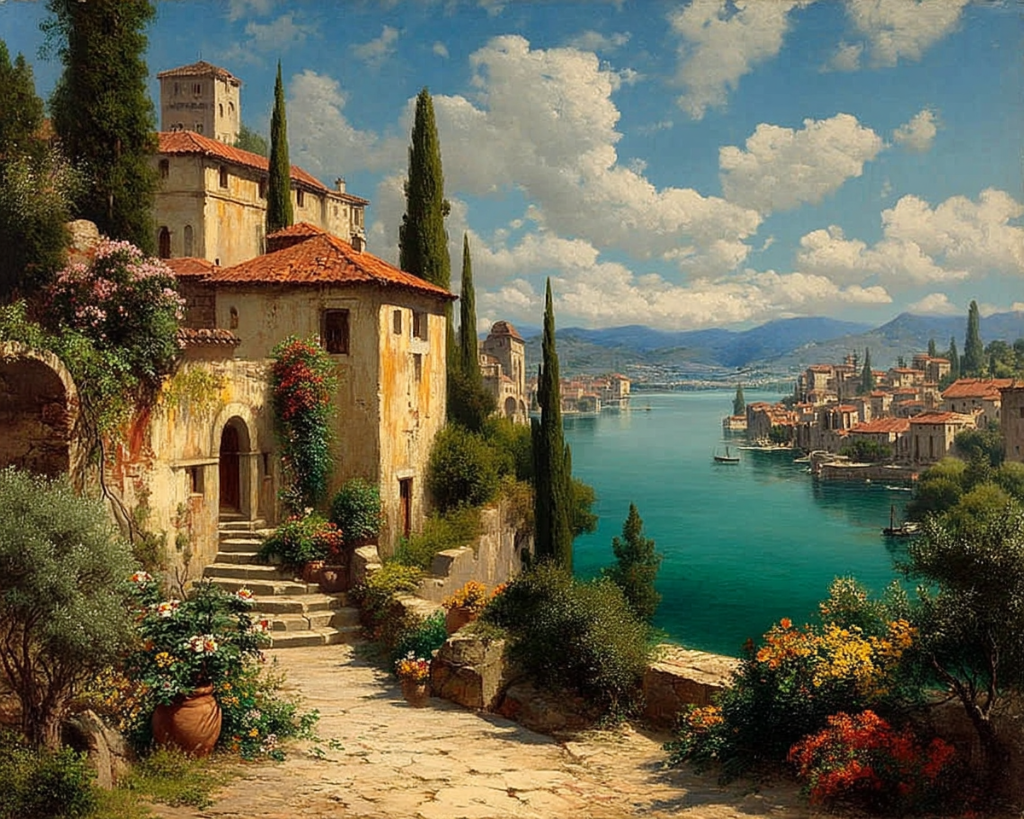 ПЕЙЗАЖ. Художник Дмитрий Рыжиков