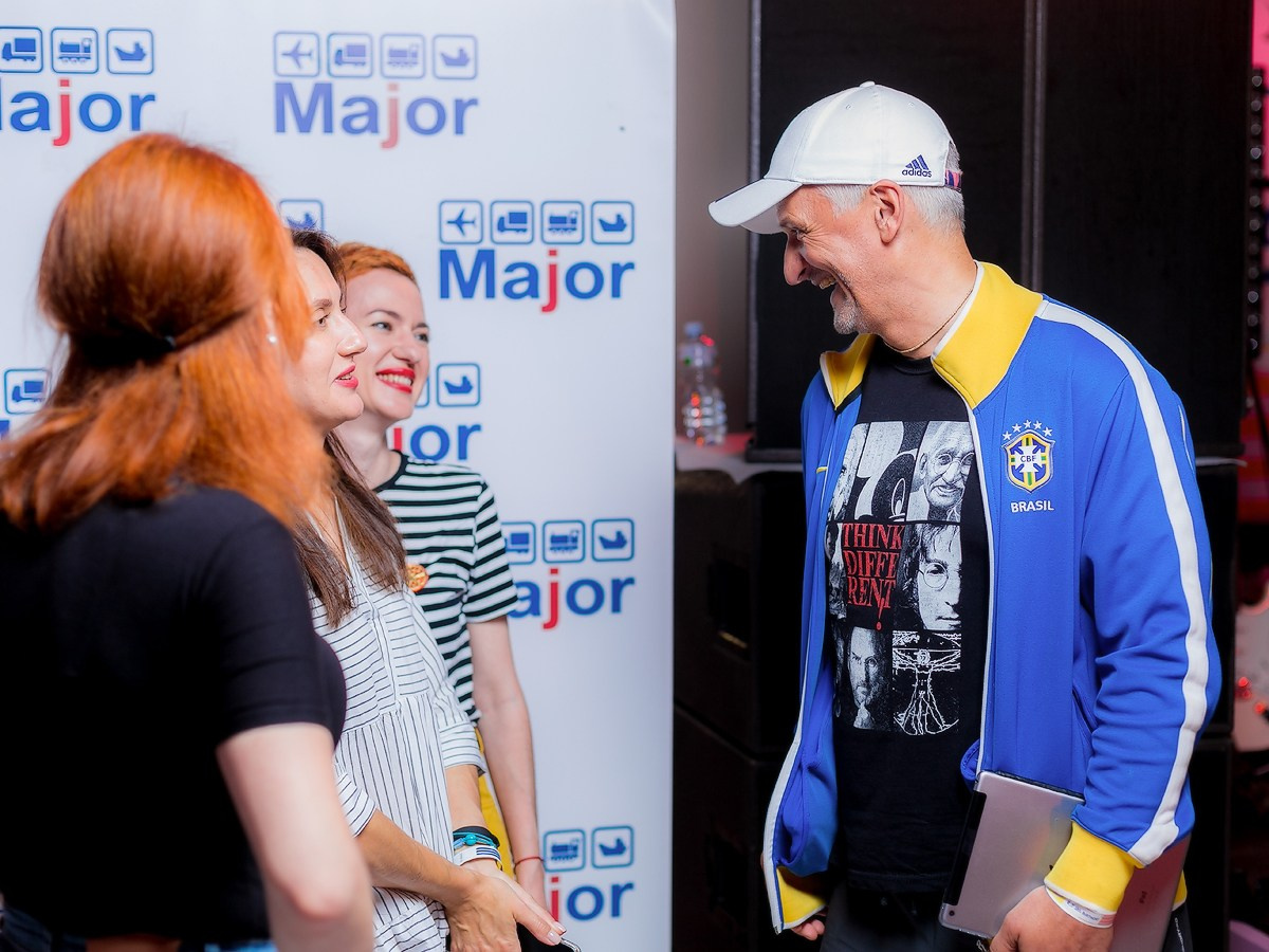 Фотосъемка корпоратива Major на берегу строгинской поймы. Репортажный фотограф Борис Геер