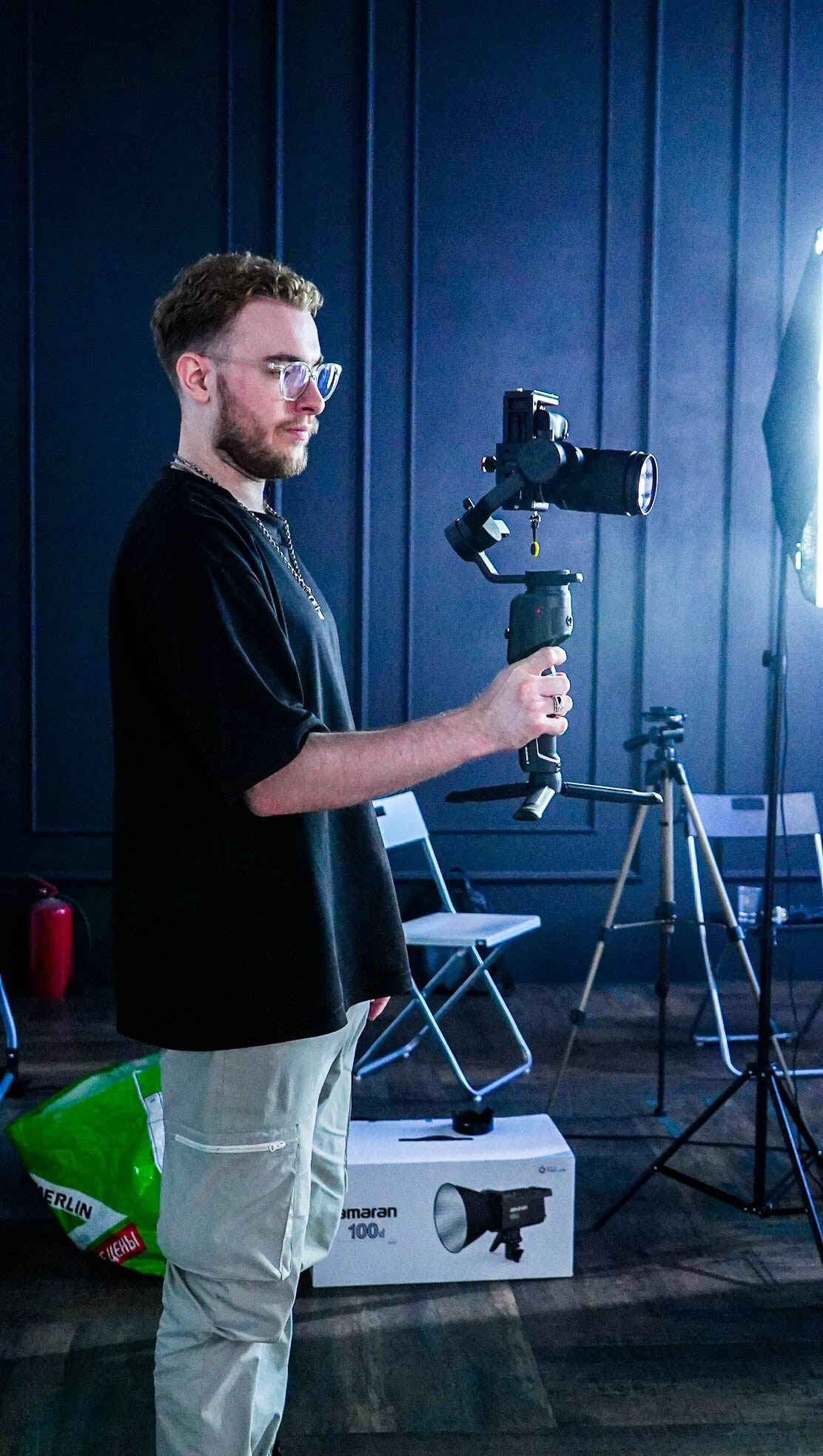 Бэкстейдж съемка BigRussianProdaction. Фотограф, оператор-монтажер, продюсер медиа проектов в Москве