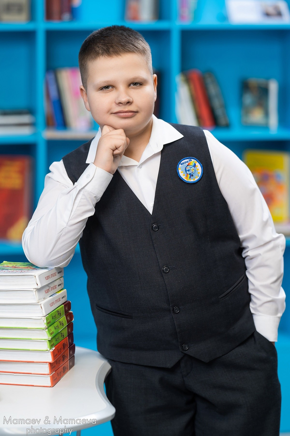 Фотографии, сделанные в школе. Выпускные альбомы от Мамаевых, город Киров