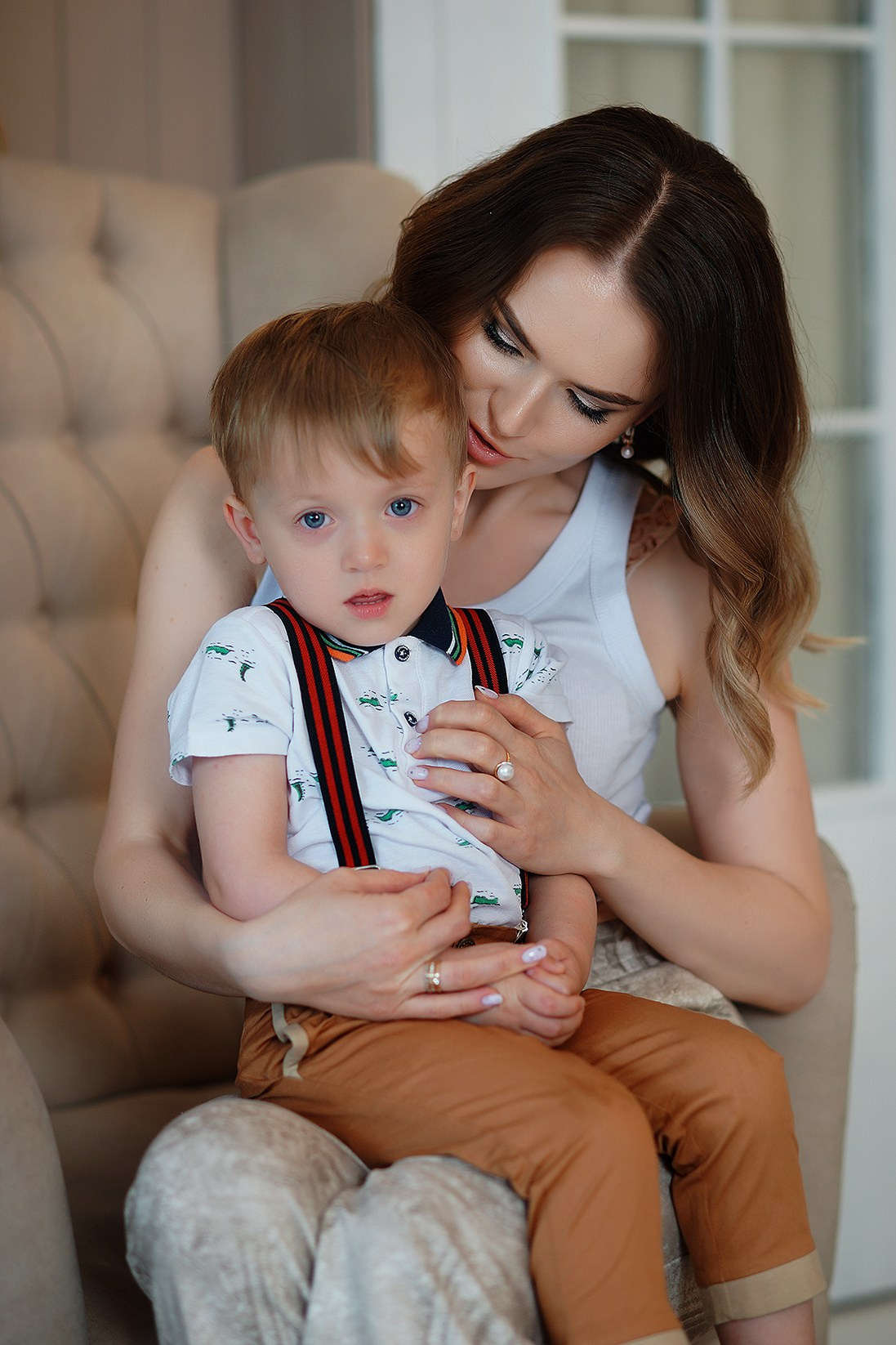 Семейная фотосессия в студии ZOOM. Семейный фотограф г. Новокузнецк Юлия Машникова