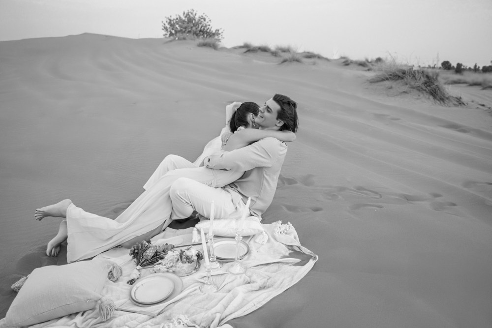 Аня и Саша • небанальная свадьба в пустыне. Фотограф и видеограф в Москве и Абу Даби Мария Кулагина