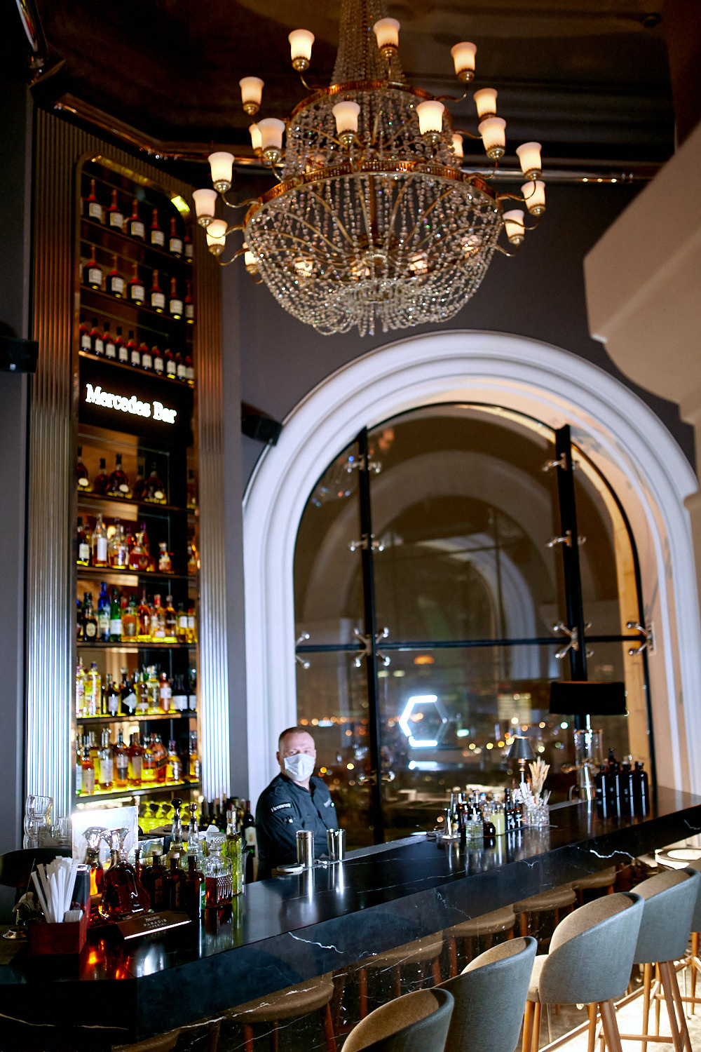 MERCDES BAR, Radisson Collection Hotel, Moscow. Свадебный и репортажный фотограф Москва — Олег Акентьев