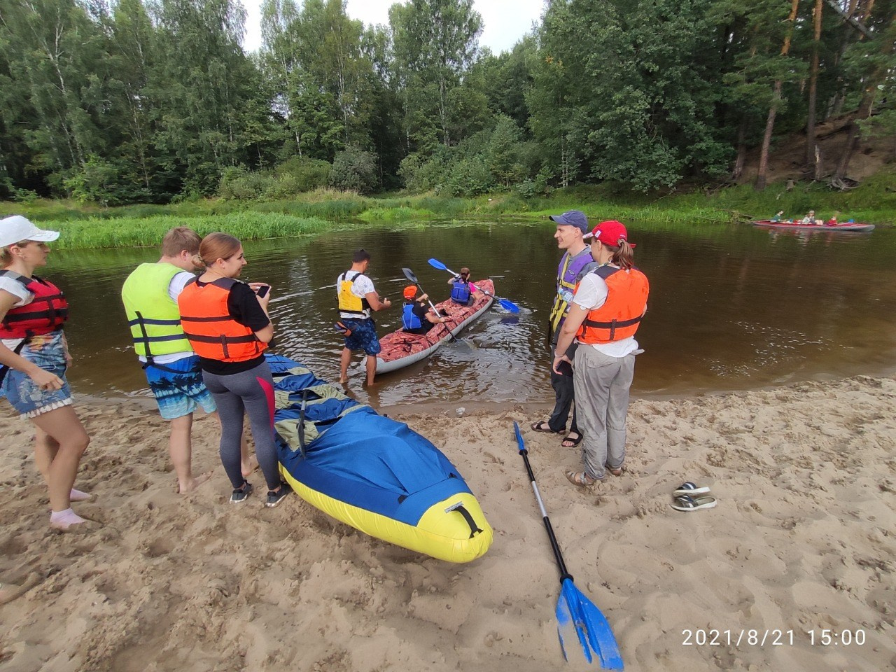 Сплав на байдарках 21.08.21. Галерея Фантим