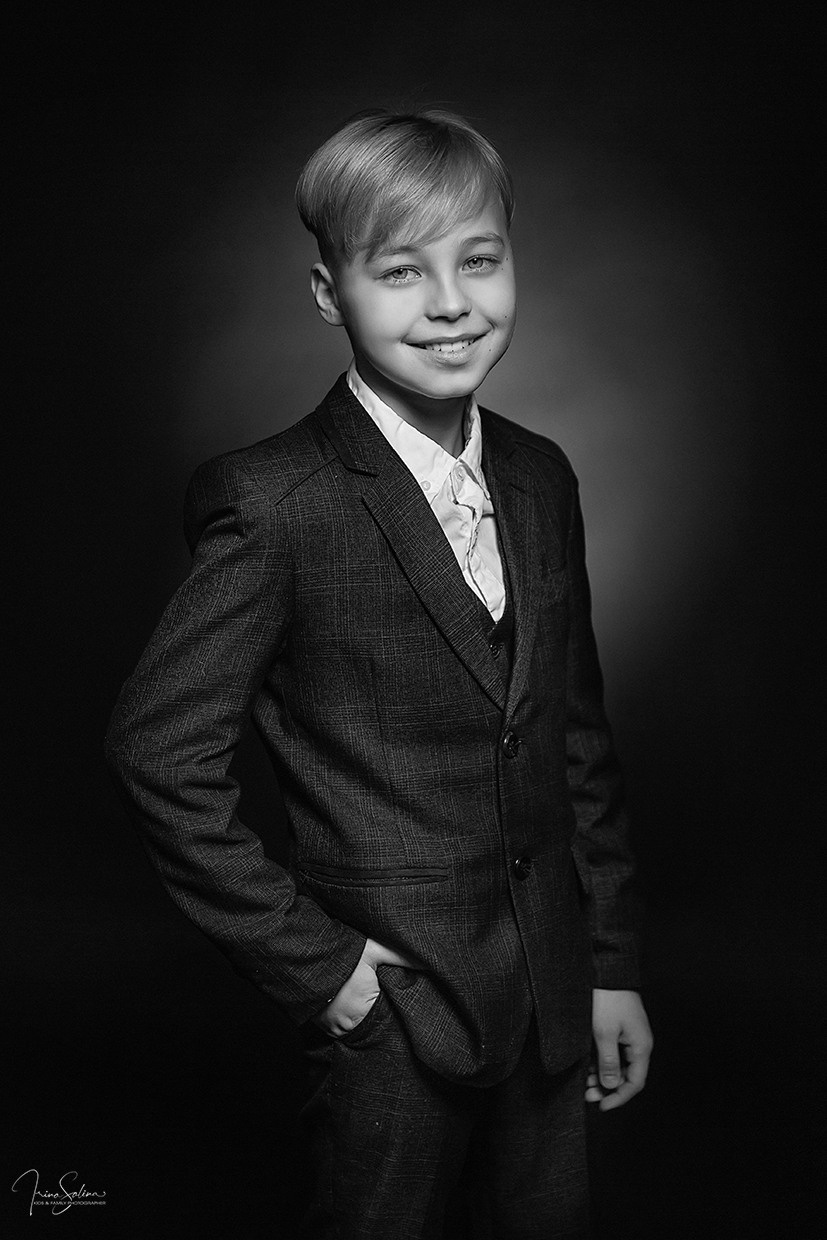 Классический портрет (Black & White). Детский и семейный фотограф в Екатеринбурге
