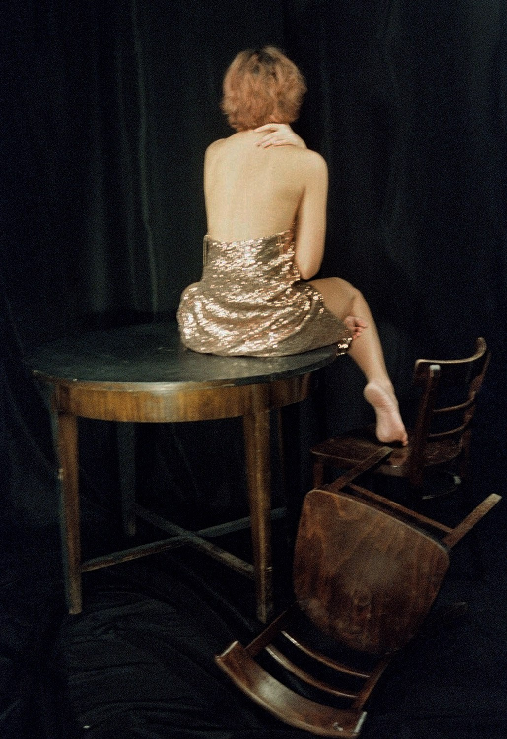 Портрет в студии. Художественная фотография. Фотография на плёнку. Илья Вараксин