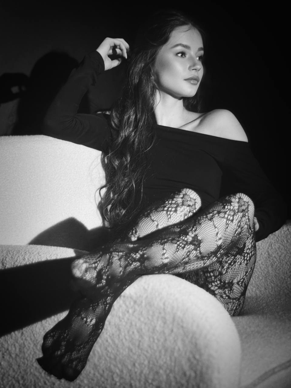 Виктория (ч/б). Мобильный фотограф Дмитрий Шпуров | KIREVAS