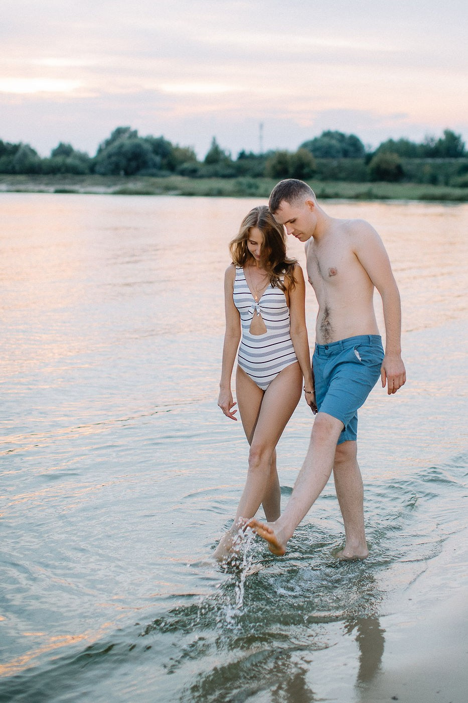 Лена и Женя