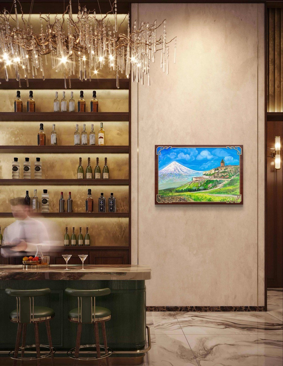 Серия «Места силы». Картины пейзаж