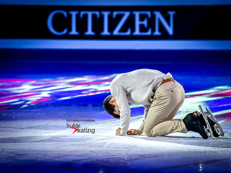 Javier Fernandez ECH 2019 Gala. Russian figure skating photographer from Saint-Petersburg