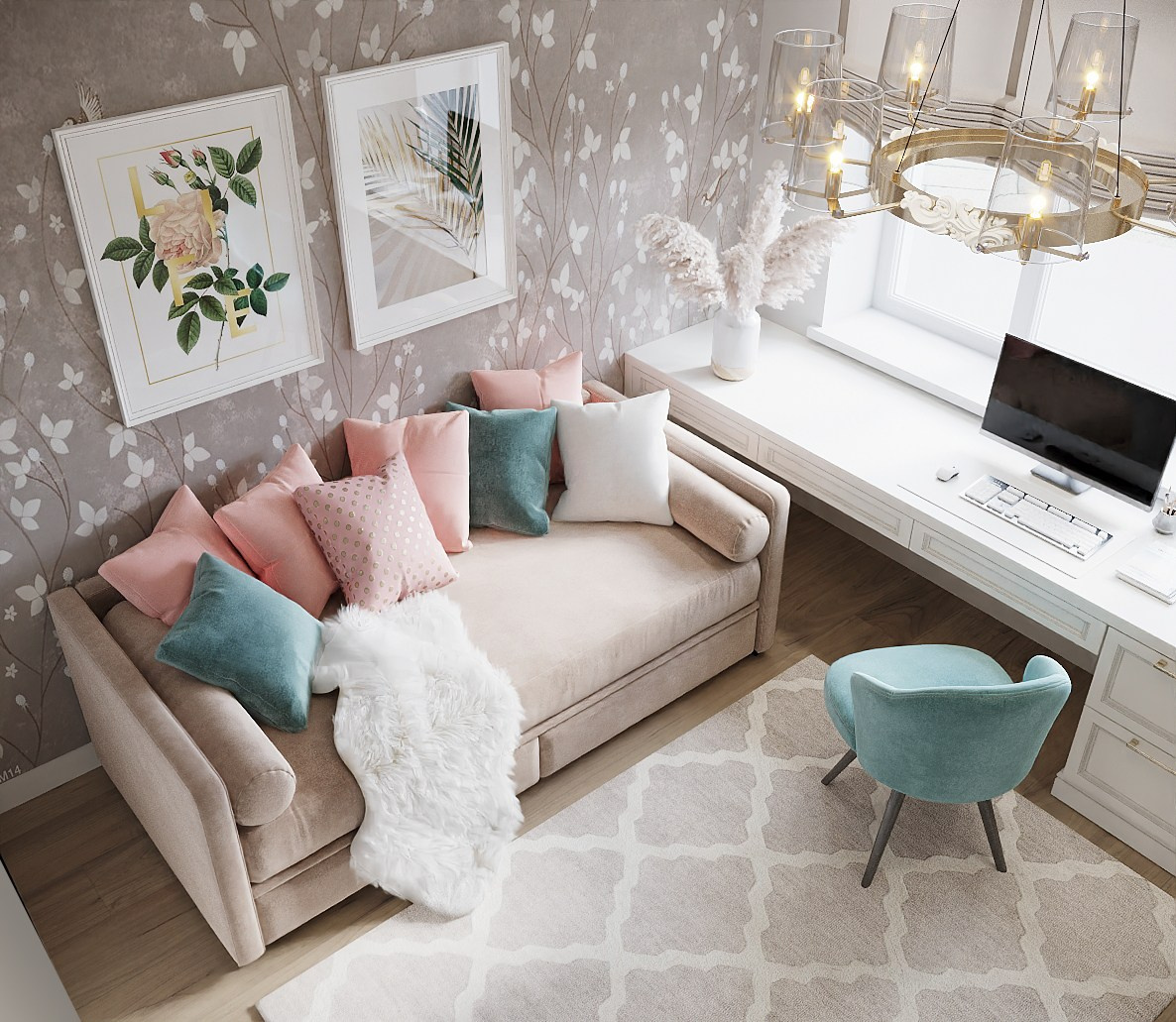 Квартира 74 м², в неоклассике, г. Москва. Студия дизайна