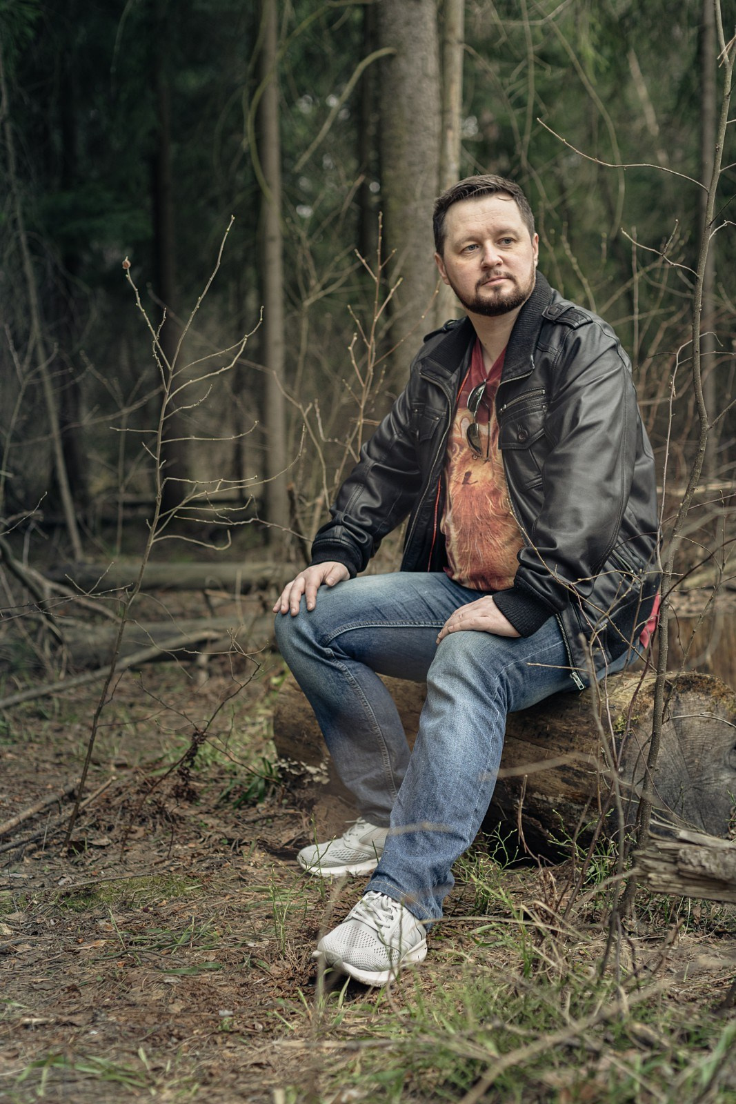 Портрет на природе. Свадебный и репортажный фотограф в Москве и Московской области