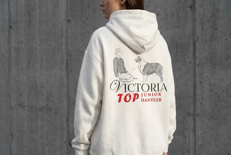 Лого для юного хендлера. Фотограф анималист Благовещенск. Сафонова Виктория