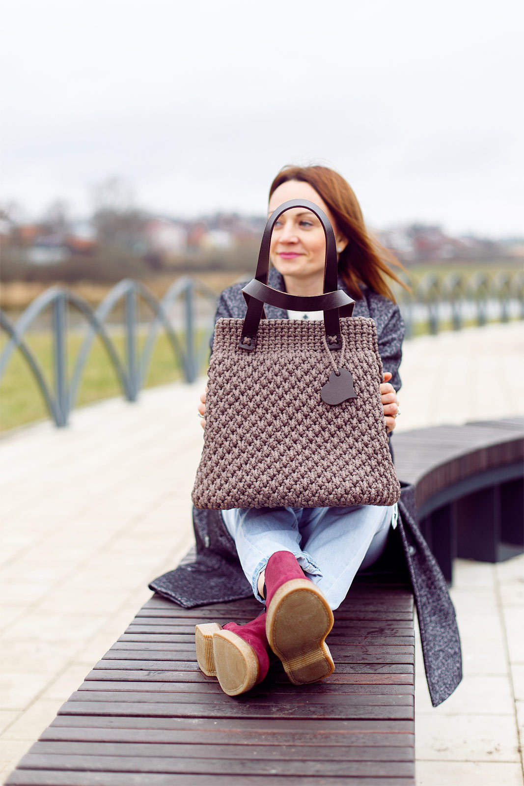 Фотосессия. Сумочка из полиэфирного шнура от @shik_korzinki. Kasia Teesh. Фотограф и Видеограф. Сергиев Посад