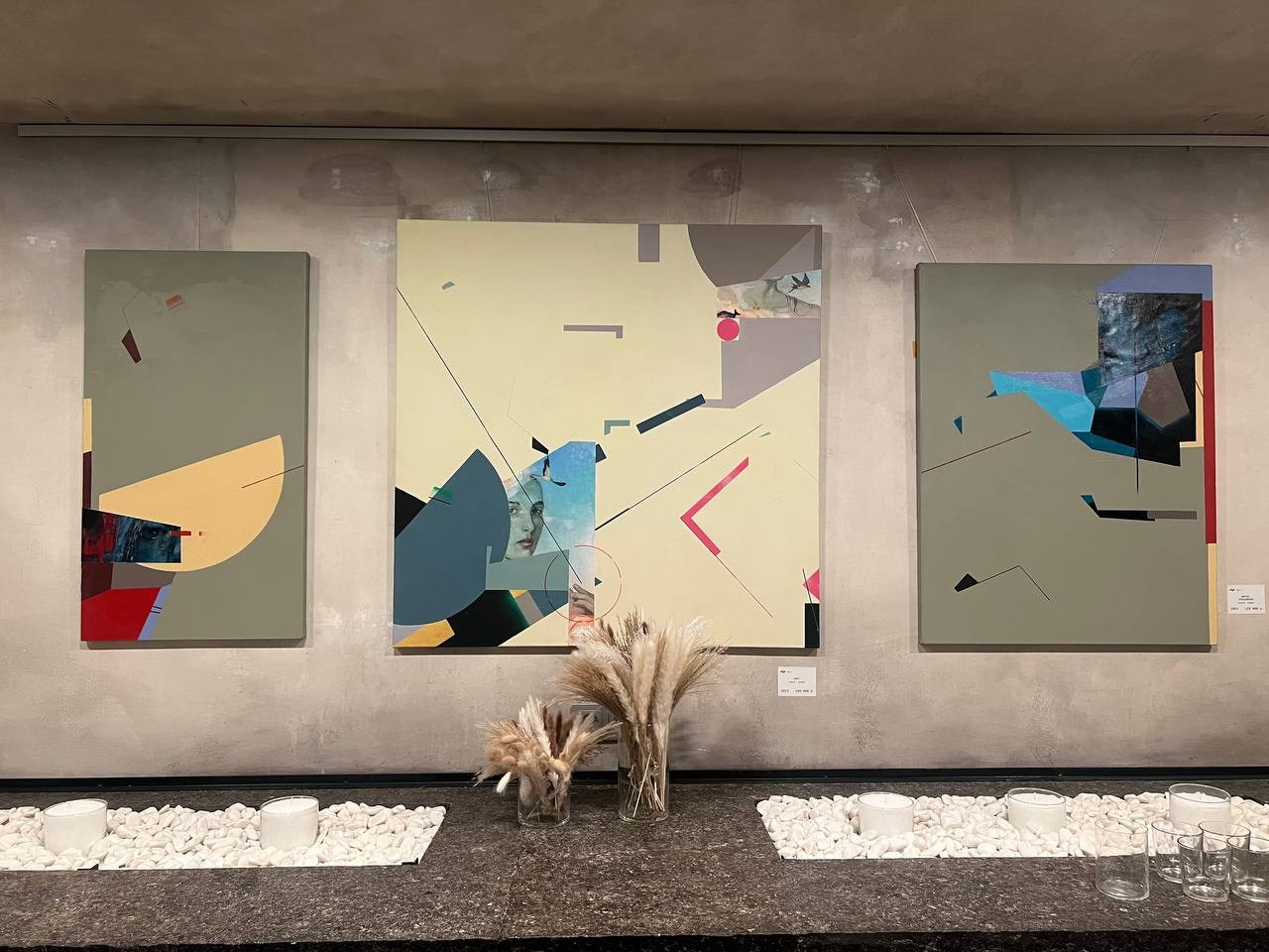 Полет. Художник-абстракционист Ольга Рикун. Москва