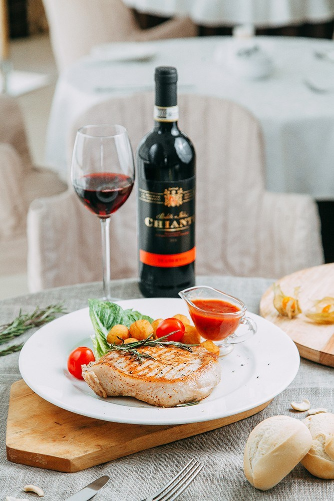 Съемка для ресторана "Визави"