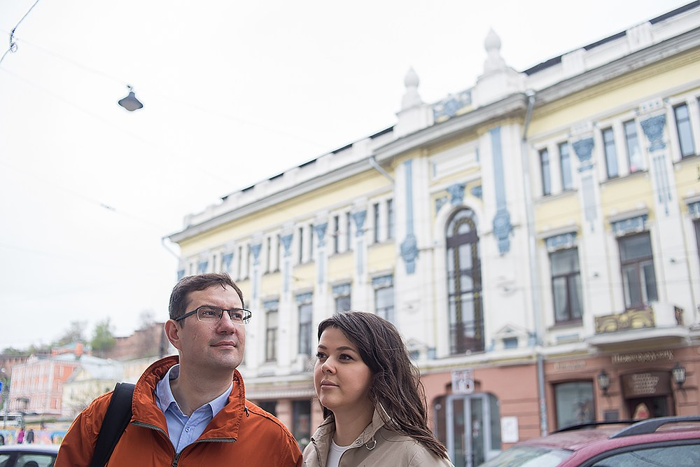 Экскурсия-прогулка-фотосессия пары из Тольятти. Детский и семейный фотограф, фотограф мероприятий Нижний Новгород