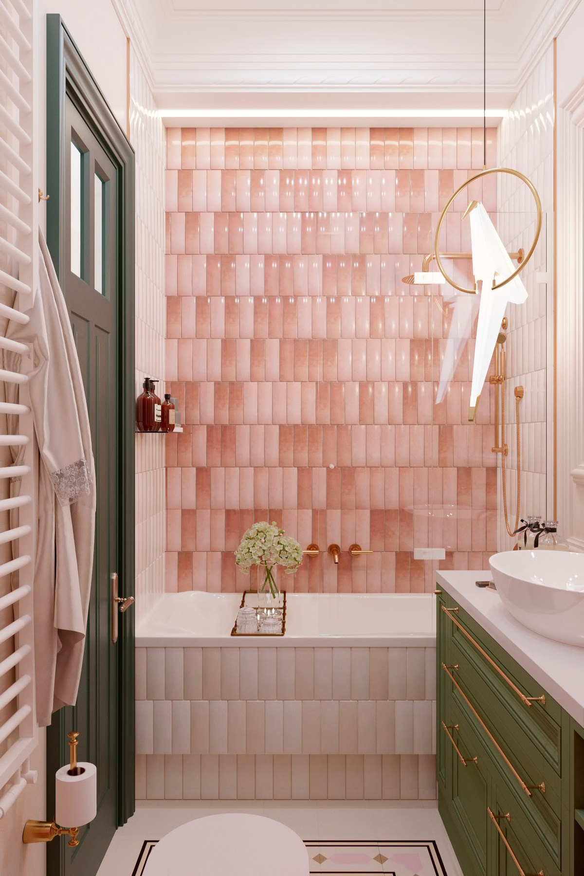 Сталинка для девушки в Санкт-Петербурге. Дизайнер интерьера Троилова Арина