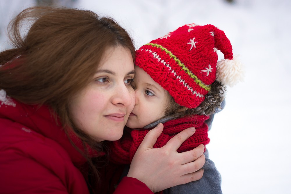 Зима в лесу. Фотосессия беременности — Крылова Натали — Москва