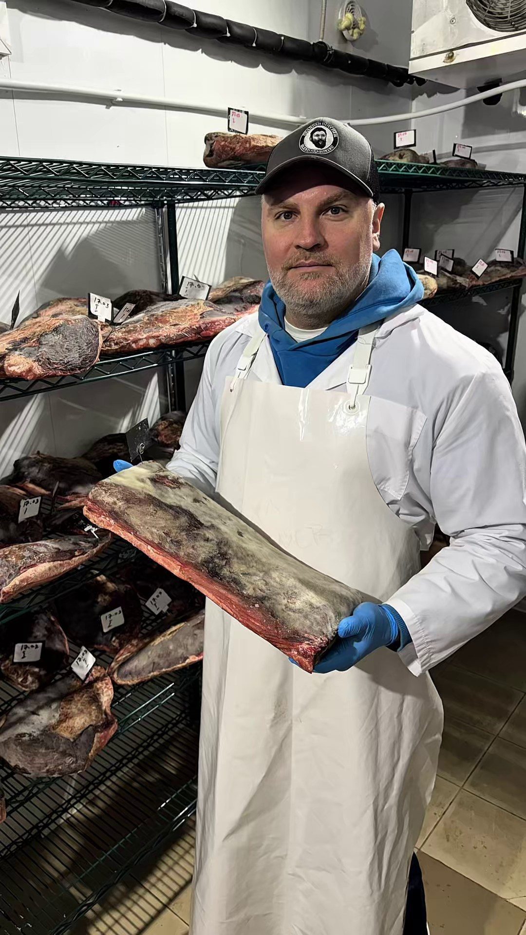 Favorite steak on the bone. The Other Pavel Potseluev — film photography and mastery of meat business