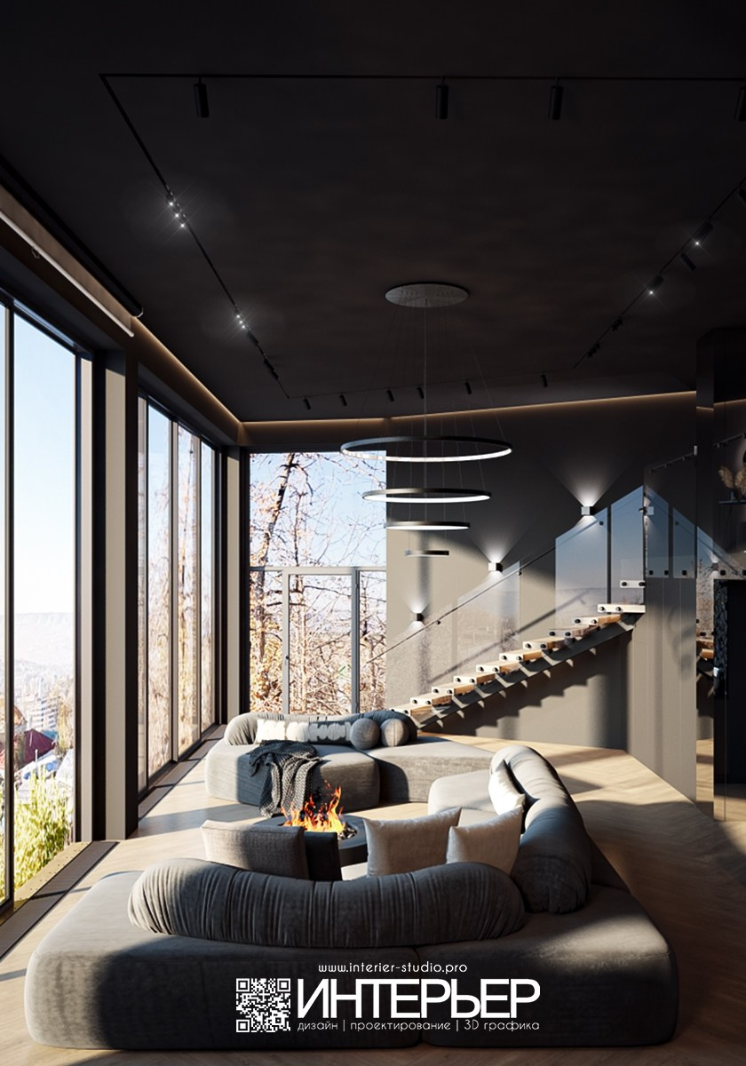 Дизайн-проект Гостевого дом со Спа, Хамамом, сауной и Джакузи в г. Кисловодске. Дизайн интерьера, 3D визуализация и 3D моделирование. Создание проектов и чертежей. КМВ: Кисловодск, Пятигорск, Ессентуки и удаленно