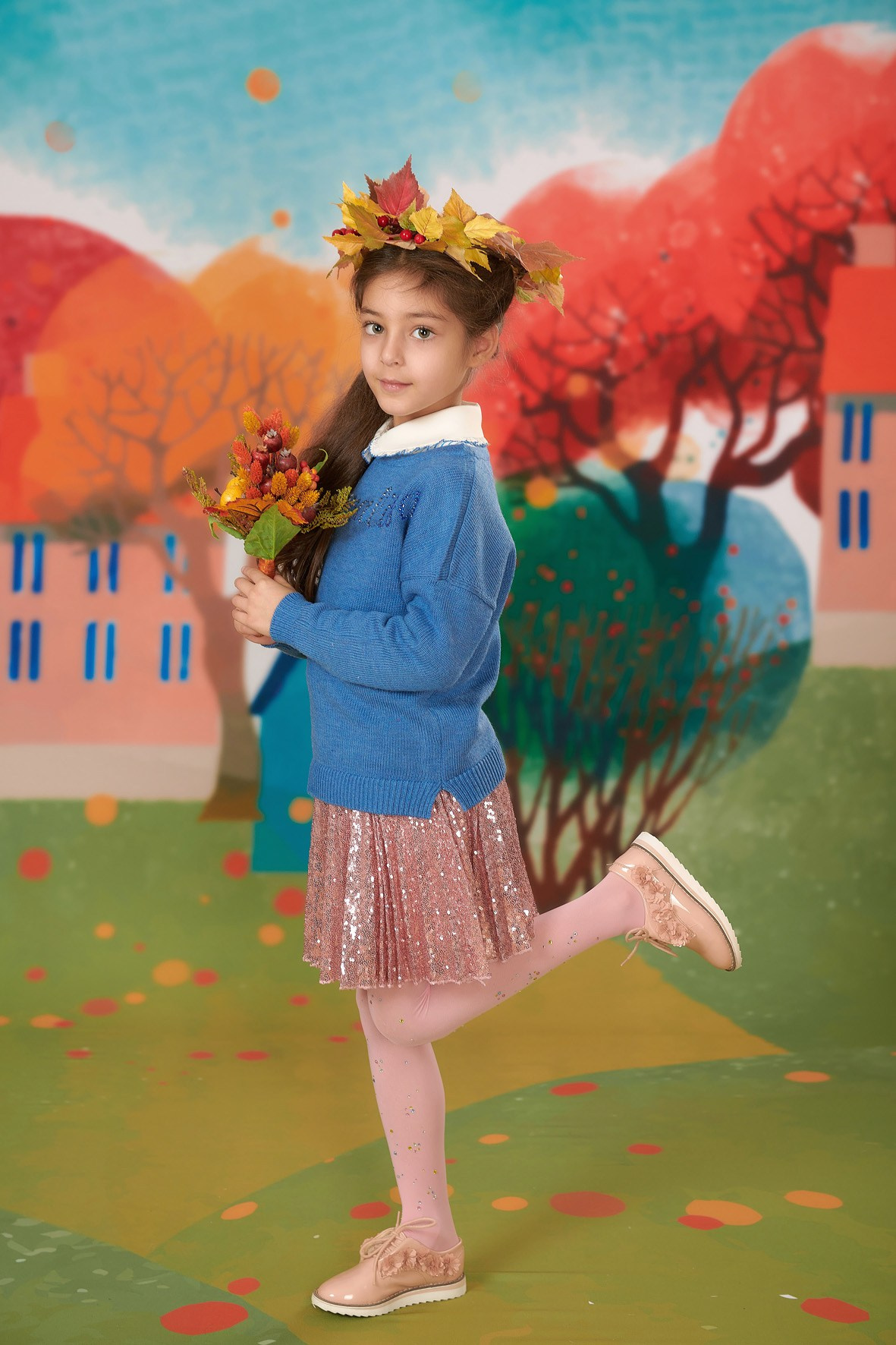 Акварельная Осень. Выпускные альбомы для детского сада, школы — Москва и область | Апрель Фото