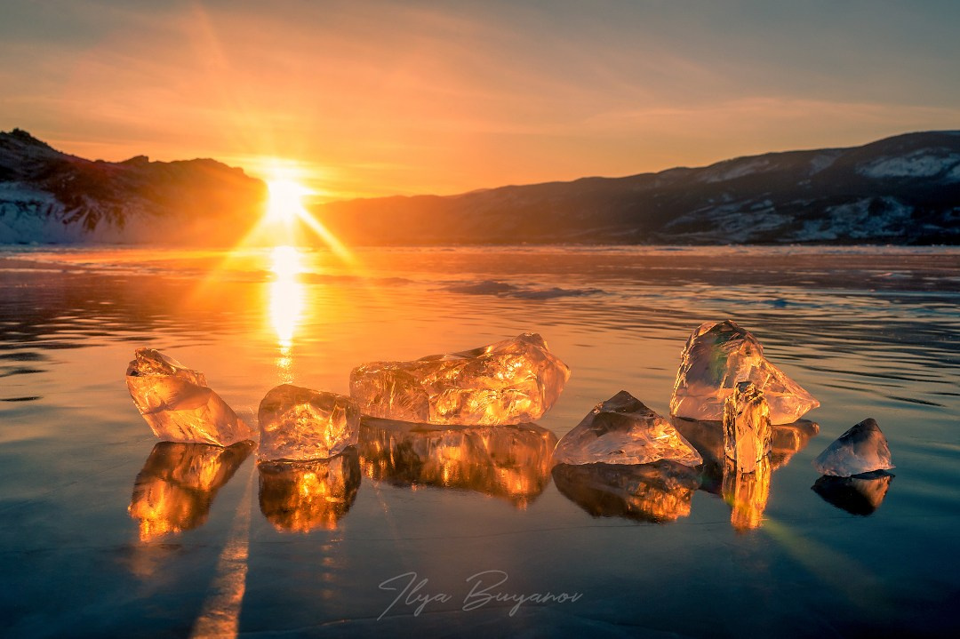 Зимний Байкал. Илья Буянов, гид по Байкалу, фотограф — baikalsky.com